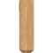 Ekena Millwork Merced Craftsman Smooth Bracket w/ Offset Brace, Western Red Cedar, 5 1/2"W x 16"D x 20"H BKT0604X16X20MRC04SWR - alternate 4